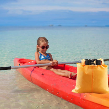 Pimoys 5 Pack Waterproof Dry Sacks, Lightweight Outdoor Dry Bags Ultimate Dry Bags for Kayaking Rafting Boating Camping (1.5L, 2.5L, 3.5L, 4.5L, 6L)