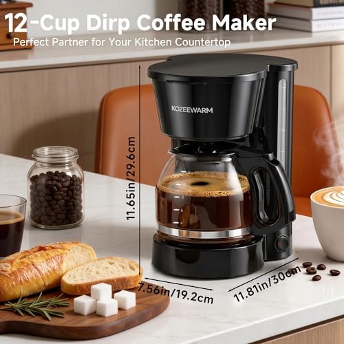 Coffee Maker, 12 Cup Drip Coffee Machine