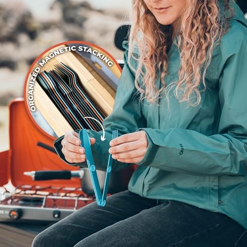 FULL WiNDSOR - MAGWARE Magnetic Travel Camping Cutlery Utensils Set