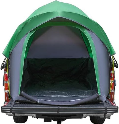 Truck Bed Tent - Water-Resistant Vented Camper Shell - Fits 5.5 to 6ft Truck Bed - 2 Person Camping Tent with Carry Bag by Wakeman Outdoors