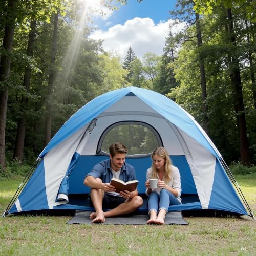 Camping Tents 2 Person Waterproof Tents Camping Easy Up Small Families
