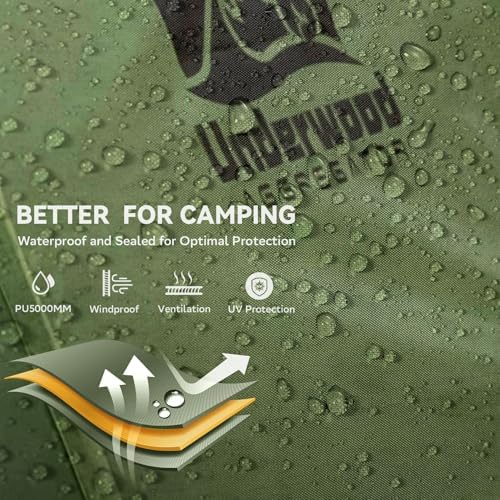 1/2/3/4 Person Lightweight Backpacking Tent, Waterproof Camping Hiking Tent