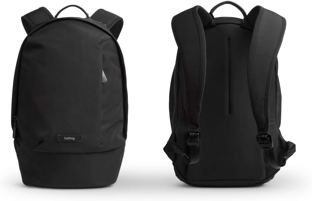 Bellroy Classic Backpack Compact – (Laptop Bag, Laptop Backpack, 16L) - Black