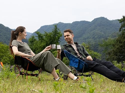 MARCHWAY Lightweight Folding Camping Chair, Portable, Compact and Sturdy