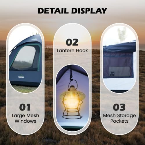 WildFinder SUV Tent, Car Tents for Camping, SUV Tailgate Tent for Family