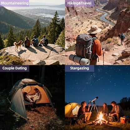 Sleeping Bags for Adults Kids - 3 Season Cold&Warm Weather Waterproof Camping Sleeping Bag - Lightweight Sleeping Bags for Camping Hiking Outdoor Travel