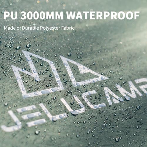 JELUCAMP 1/2/4/6 Person Dome Tents for Camping Lightweight Backpacking Tent