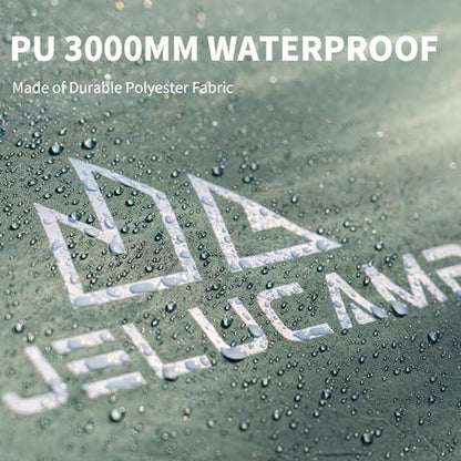 JELUCAMP 1/2/4/6 Person Dome Tents for Camping Lightweight Backpacking Tent