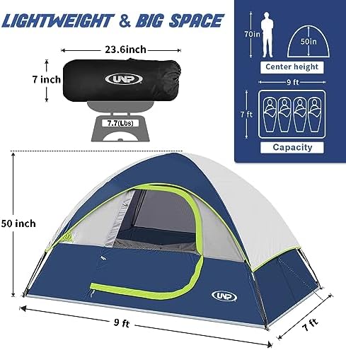 Camping Tent 2-4 Person Dome Tents