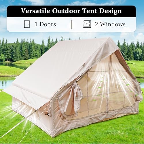 Inflatable Camping Tent with Hand Pump
