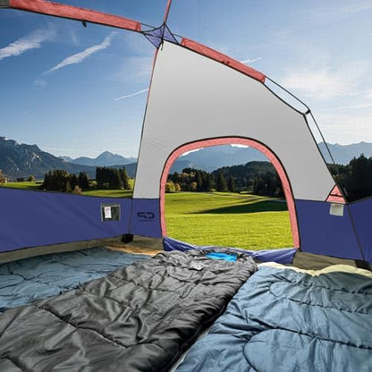 CAMPROS CP Tents for Camping 2/4/6 Person, Waterproof Windproof Dome Tent