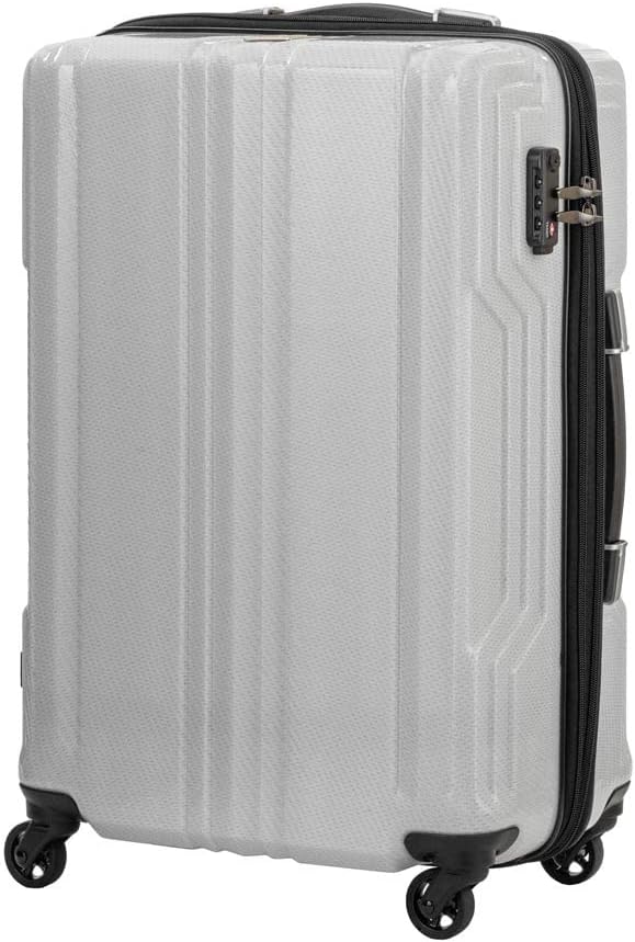 LEGEND WALKER BLADE-Ultralight PC Fiber Luggage 26-inch, White Carbon, 5604-59-WHCB