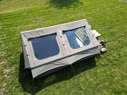 Pop Up Yurt Cabin Tent Waterproof Large Family 4-8 Person Easy Set