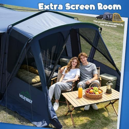 WildFinder SUV Tent, Car Tents for Camping, SUV Tailgate Tent for Family