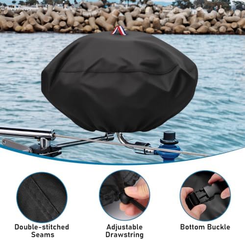 Boat Grill Cover for Magma A10-215 Kettle Portable Gas Grill