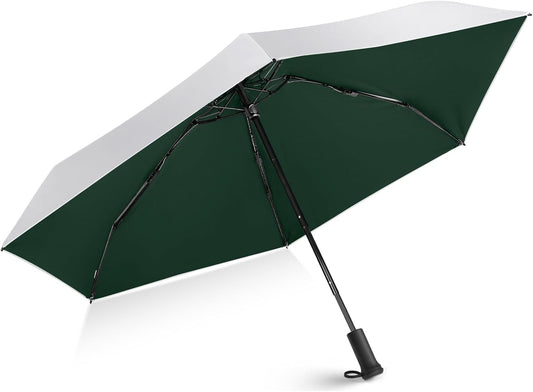 Mini Travel Umbrella - UPF 50+ Sun Protection Compact Manual Open Small Sun Umbrella