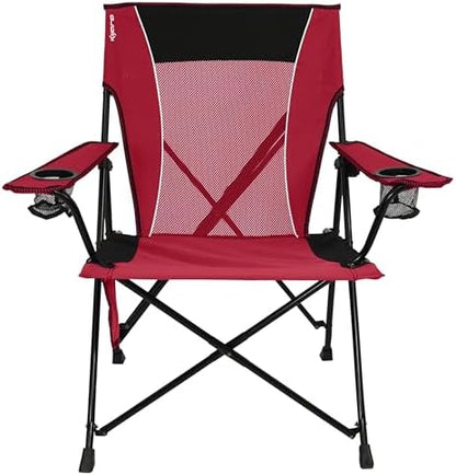 Kijaro Dual Lock Portable Camping Chairs - Versatile Folding Chair, Sports Chair, Outdoor Chair & Lawn Chair - Dual Lock Feature Red Rock Canyon