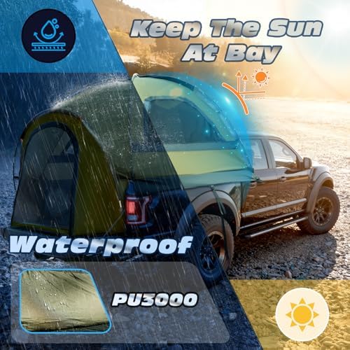 WildFinder Truck Bed Tent, Pickup Truck Tents for Camping 8.0-8.2 FT Bed