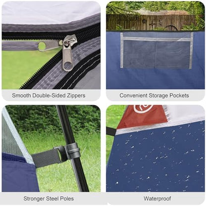 CAMPROS CP Tents for Camping 2/4/6 Person, Waterproof Windproof Dome Tent