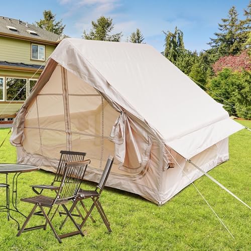 Inflatable Camping Tent with Hand Pump