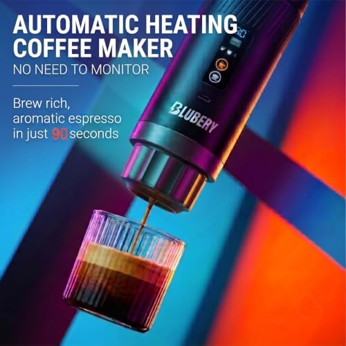 LED Screen portable espresso maker,travel espresso maker, espresso machine