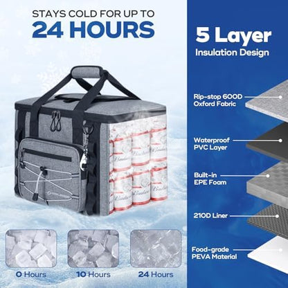 Maelstrom 30/40 Can Soft Cooler Bag, Leakproof Insulated Ice Chest
