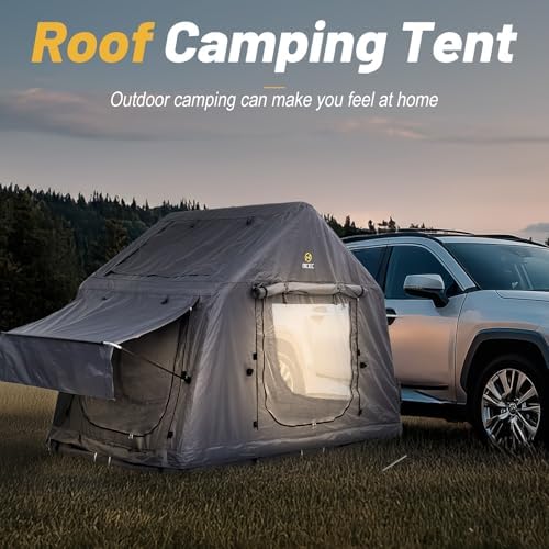 Inflatable Rooftop Tent, 2-3 Person Car Roof Tent for SUV Truck