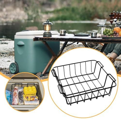 Cooler Wire Basket Beverage Placement Basket Pan Carrier Multipurpose Lightweight Insulated Cooler Organizer Tray