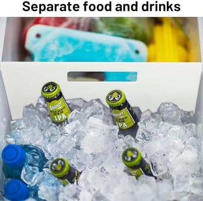 Cooler Divider Compatible with RTIC 45 Gallon Coolers, Cutting Board, Keep Your Cooler Organized