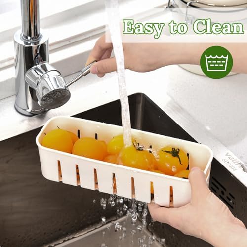 Salad Bar Containers for Fridge with Lid Handle, Fruit Storage Veggie Tray