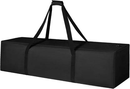 INFANZIA 50inch Sports Duffel Travel Bag, 138L Extra Large Duffel Luggage Bag with Upgrade Zipper, Water Resistant & Foldable Equipment Storage Bag for Camping Tent Tripod Fishing