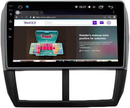 Kunfine Car CarPlay Android Auto Navigation Stereo GPS Radio Reverse Camera Display 9" IPS Touchscreen Headunit Tablet Pad Media Player for Subaru Forester 2007-2013, if Applicable Octa Core 3G+32G