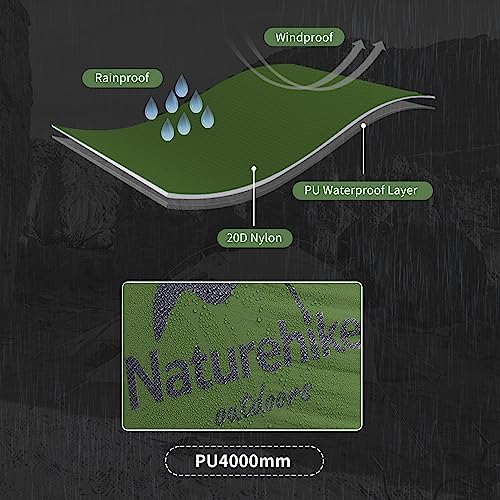 Naturehike Mongar 2 Person Backpacking Tent, 3 Season Ultralight Lightweight 2 Person Tent, Double Layer Free Standing Tents for Camping Hiking Cycling
