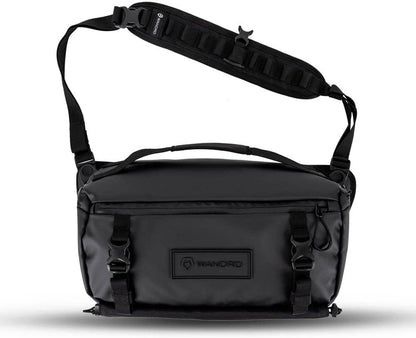 WANDRD ROGUE V1 9L Sling: Compact Camera Sling and Crossbody Bag with Fast Access, 3-Way Carry– Lightweight Everyday Bag Great for Travel, Photography, and Daily Use (Black)
