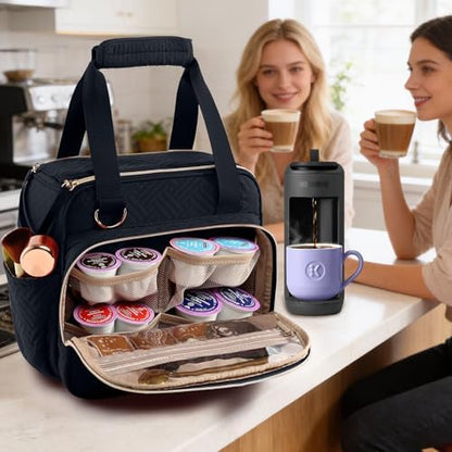 BAGSPRITE Coffee Maker Travel Bag Compatible with Keurig K-Mini Mate