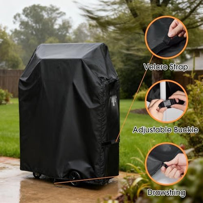 24" Grill Cover for Nexgrill Deluxe 2-Burner Grill, 24x23x42 Inch