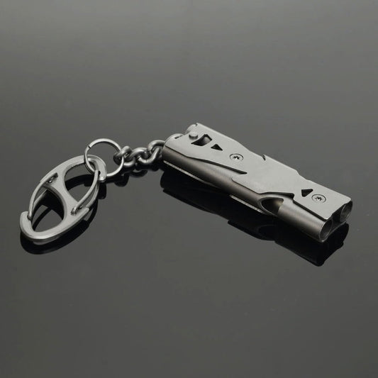 Whistle Emergency Whistles Keychain Rape Whistle Stainless Steel High Decibel Whistles … …