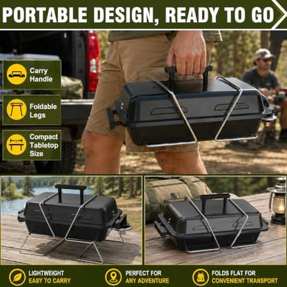 Bestfire Portable Propane Gas Grill