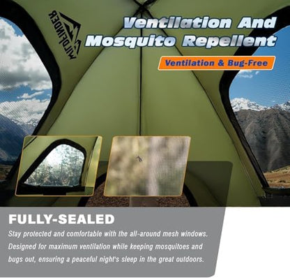 WildFinder Truck Bed Tent, Pickup Truck Tents for Camping 5.5-6.0 FT Bed