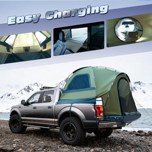 WildFinder Truck Bed Tent, Pickup Truck Tents for Camping 6.4-6.7 FT Bed