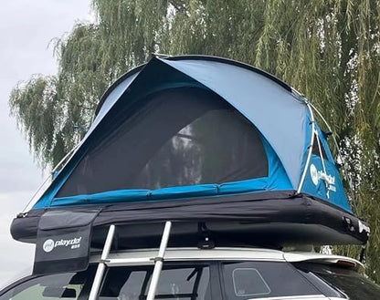 2 Person Inflatable Car Rooftop Tent Easy Set-up Large Outdoor Glamping Camping Tent for SUV,Truck and Universal Auto Self-Driving Touring
