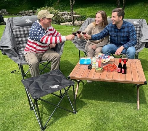 Bolosy Double Camping Chair Oversized Camping Loveseat