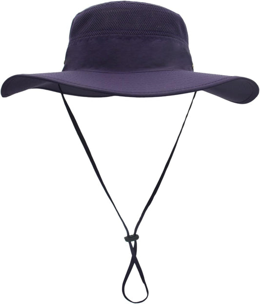 Home Prefer UPF 50+ Men's Sun Hat Wide Brim Bucket Hat UV Protection Hat for Mens Womens Beach Safari Gardening Golf Fishing