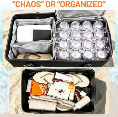 2-in-1 Cooler Organizer Insert for Bogg Bag XLarge,Cooler Insert for Bogg