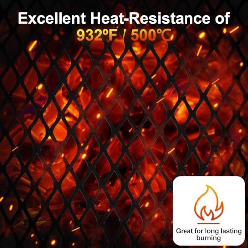 Odoland Portable Folding Charcoal Grills for Outdoor Cooking Bonfire BBQ