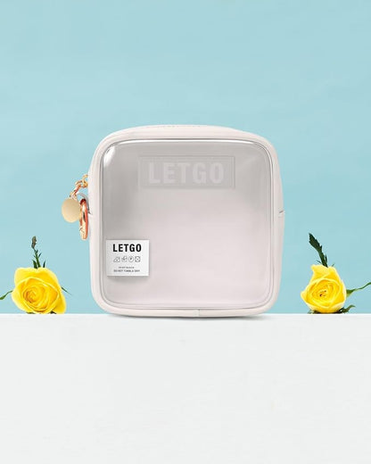 LETGO Small Makeup Bags for Purse-Mini Clear Toiletry Bag, Travel Size - Image 6