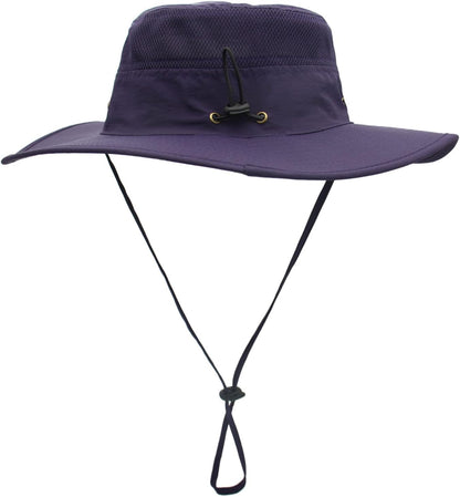 Home Prefer UPF 50+ Men's Sun Hat Wide Brim Bucket Hat UV Protection Hat for Mens Womens Beach Safari Gardening Golf Fishing