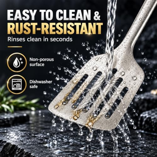 Pure Titanium Cooking Utensil & Spatula Set，Spatula