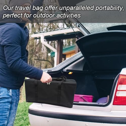 Portable Tabletop Charcoal Grill with Travel Bag, 170 Sq. In.Cooking Area