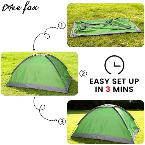 Treefox Camping Tent for 2 Person Lightweight Tent Outdoor Tent